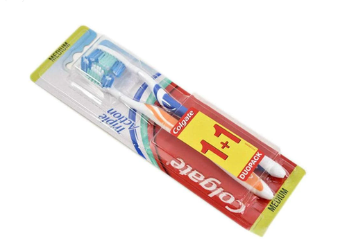 COLGATE TRIPLE ACTION T.B <M> 1  +  1 FREE