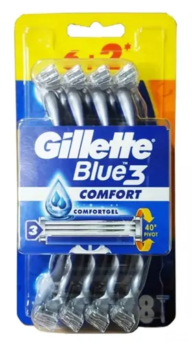 Gillette blue 3 comfort 6+2