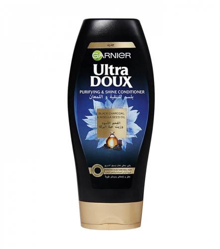 Garnier Ultra Doux Cond Sen Scalp Charc&Nigella 400ml