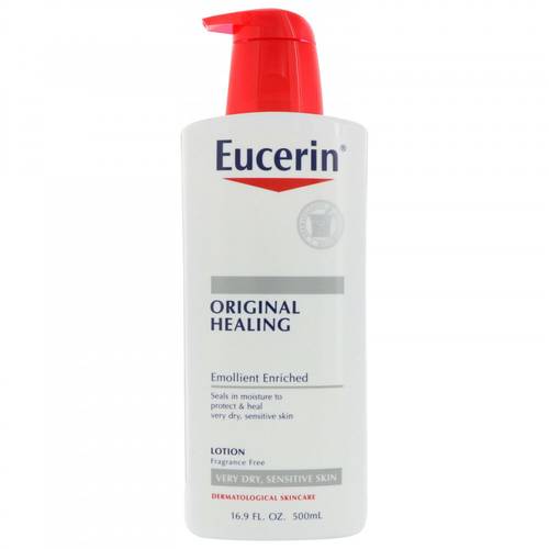 EUCERIN Lotion 500 ml Original Healing Extremely Dry Skin - Fragrance Free