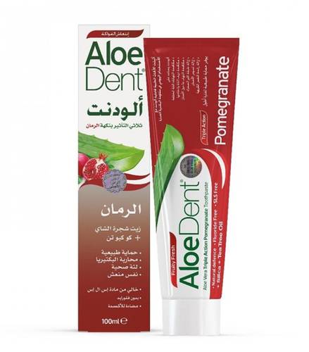 Aloe Dent Pomegranate Triple Action Tooth Paste 100ml