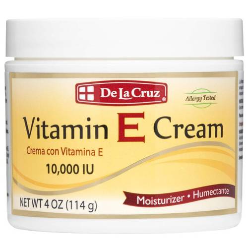 De La Cruz Vitamin E Cream Moisturizer 114 gm 