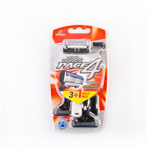 DORCO PACE 4  RAZOR 3 + 1  PCS