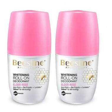 Beesline Deo Roll On Elder Rose 2 X 50 Ml