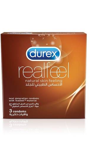 Durex condoms 3 pack Real Feel