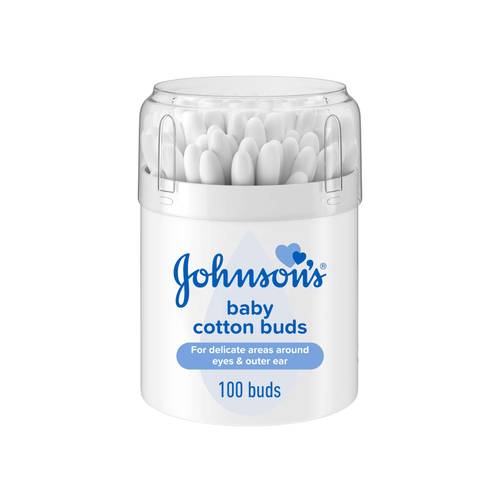 Johnson Pure Cotton Buds 100 buds