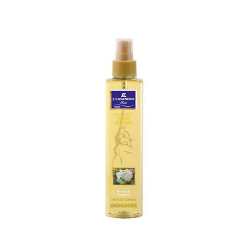 J Casanova Perfumed Body Spray, Vanilla scent 235 ml