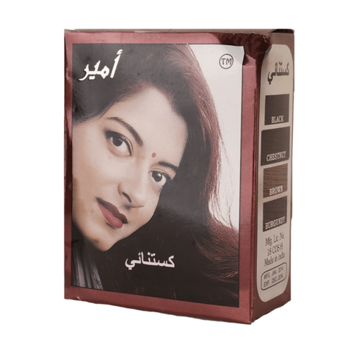 أمير - حناء كستنائي للشعر