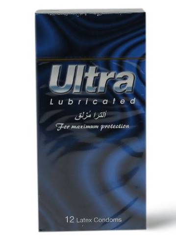 Ultra Lubricated Condoms - 12 Pcs