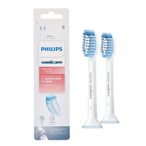 Philips Sonicare S Sensitive 2 Replacment Toothbrush Heads Soft (HX6052/07)