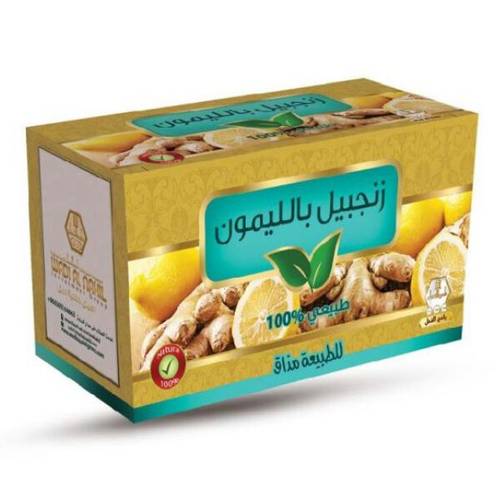 Wadi al-nahil Refreshing tea Ginger With Lemon  30 pack