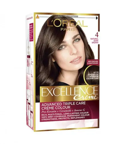 L'Oreal Paris Excellence, 4.0 Brown