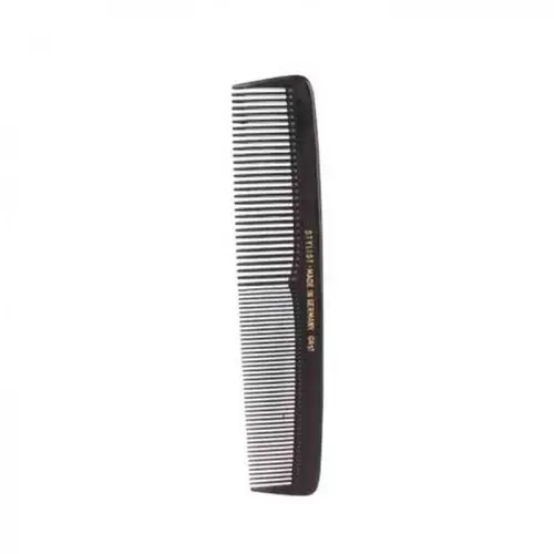 Black German Comb From Stylist, 18 Cm