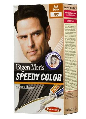 Bigen Speedy Hair Color Conditioner Dark Brown No.103 For Men