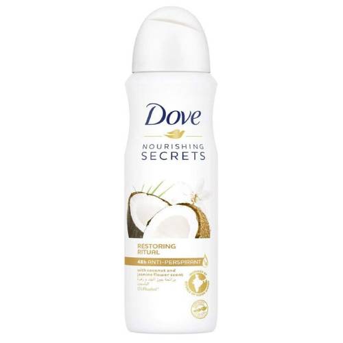 Dove Deodorant Spray 150 ml Coconut & Jasmine Flower New 