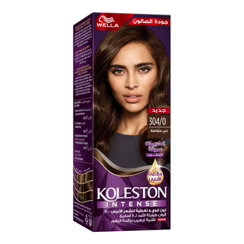 304/0 Koleston hair color medium brown
