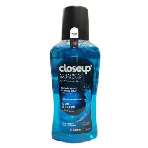 Close Up Anti Bacterial Mouth Wash 300 ml Cool Breeze