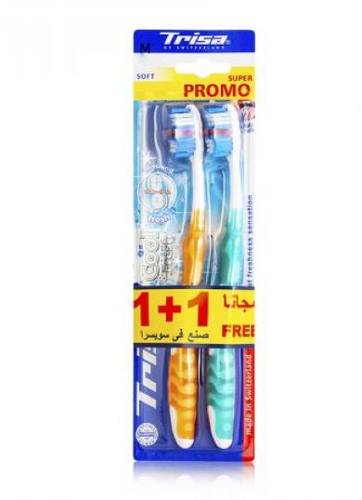 Trisa Tooth Brush Cool Fresh Med