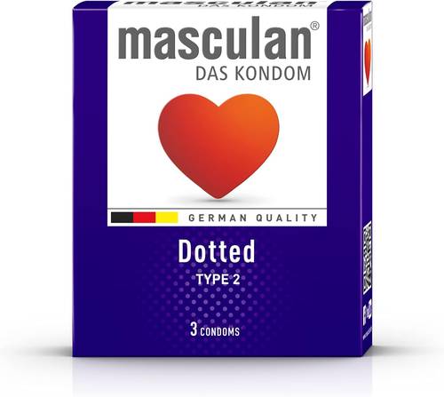 Masculan kondom dotted, 3