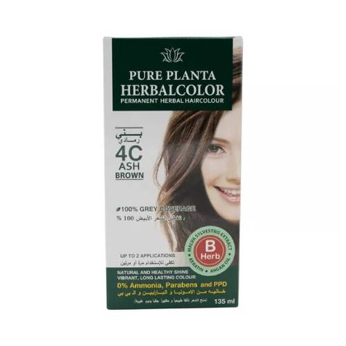 Pure Planta Herbal Color 4C Ash Medium Brown