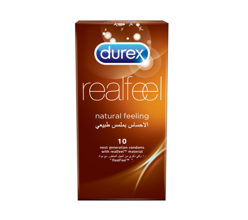 DUREX.. < REAL FEEL >  10 CONDOM