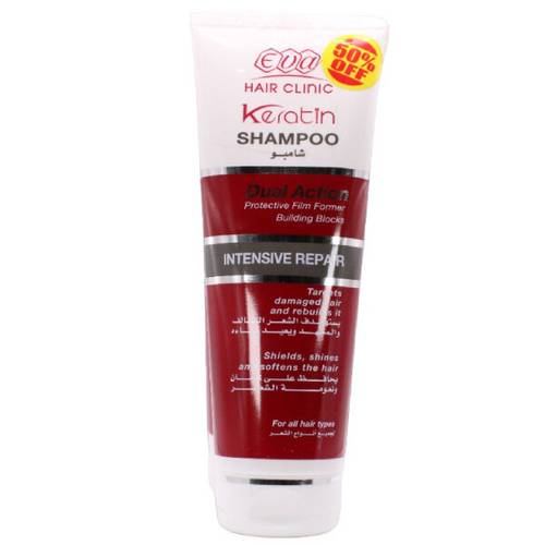 Ekeratin Hair Shampoo dual action 230 ml 50% OFF