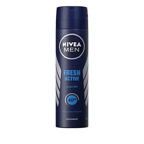  Nivea Men Fresh Active Quick Dry Deodorant 150ml