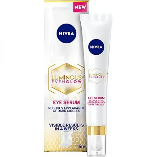 NIVEA Eye Serum, LUMINOUS 630 EVEN GLOW Reduces Appearance of Dark Circles, 15ml