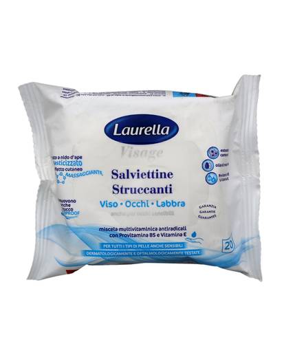LAURELLA MAKE-UP REMOVER WIPES X 20