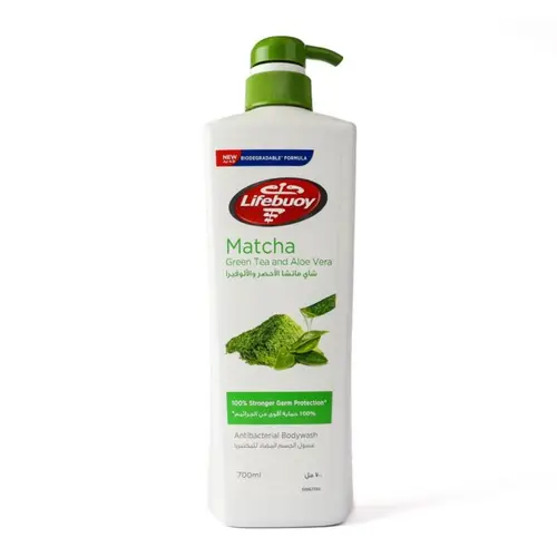 LIFEBUOY SHOWER GEL MATCHA GREEN TEA&ALOE VERA 700ML