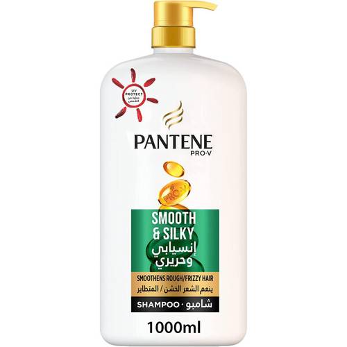 Pantene Hair Shampoo Smooth & Silky 1000 ml