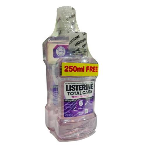 Listerine Total Care Mouthwash 500 ml + 200 ml free