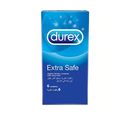 DUREX. < EXTRA SAFE >  6 CONDOM
