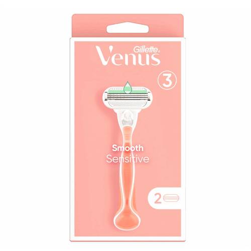 Gillette Razor Venus 3 Smooth Sensitive +2 Refill
