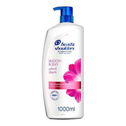Head & shoulder Hair Shampoo Anti dandruff 1000 ml Smooth & Silky