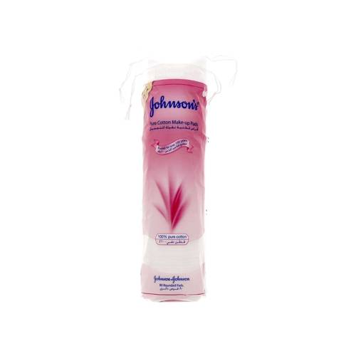 Johnson Pure Cotton Make Up Pads 80 Pads