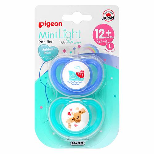 Pigeon Minilight Pacifier 78465, 2 Pieces