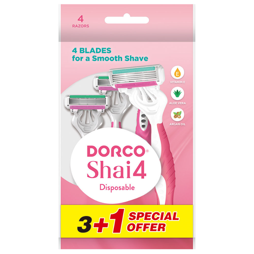DORCO SHAI4  DISP. 3 + 1 PCS # 0630