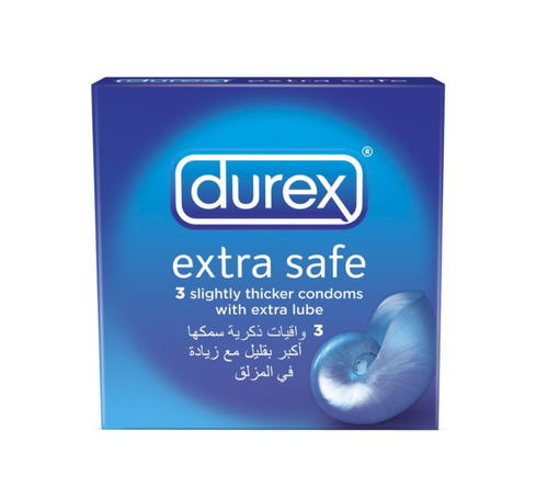 DUREX < EXTRA SAFE  >  3 CONDOM