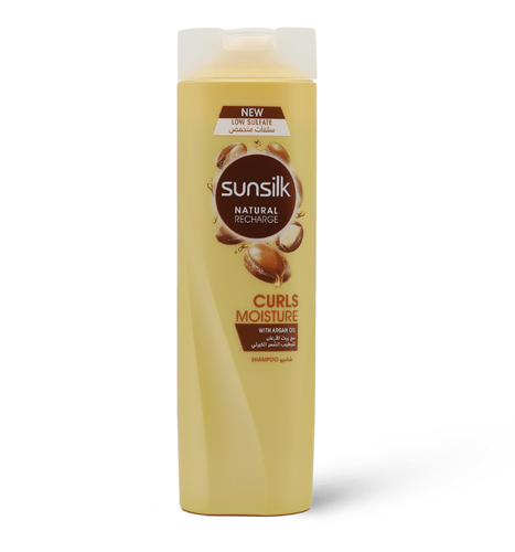 SUNSILK SHAMPOO WITH ARGAN OIL FOR CURL 400 ML