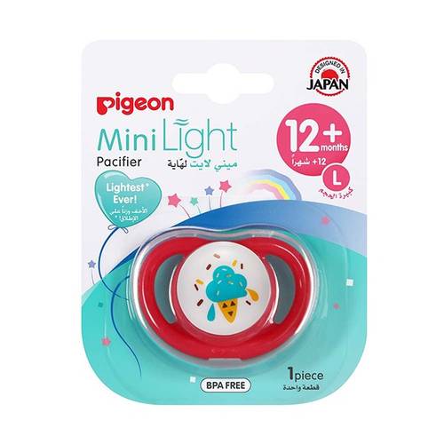 Pigeon Pacifier Large Mini Light 12 + months (NP1561-6) - (NP1561-6)