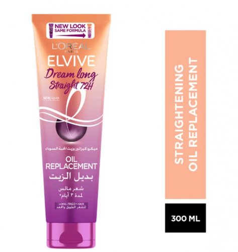 ELVIVE OIL-REP (DREAM LONG KERATIN STRAIGHT )  300ML 
