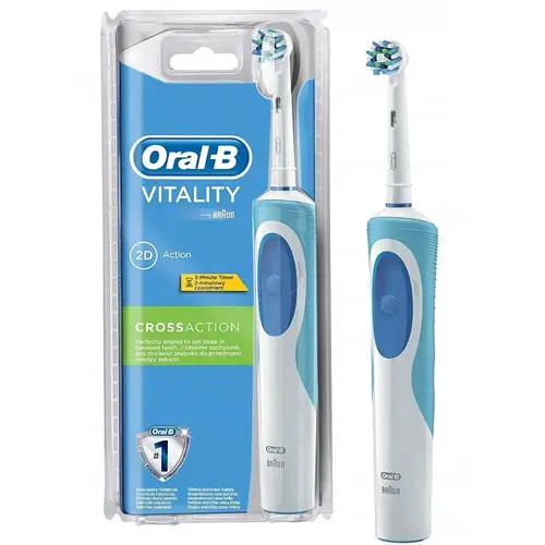 Oral B Vitality Rechargable Toothbrush Blue White