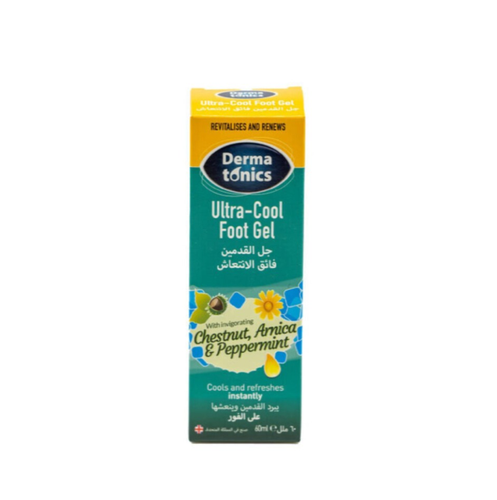 DERMA TONICS ULTRA COOL FOOT GEL 60ml #1146