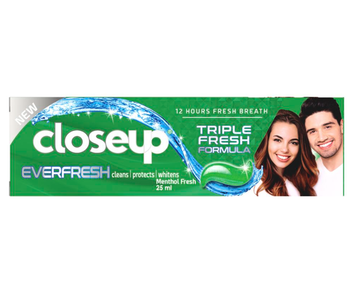 CLOSE UP TRIPLE FRESH GREEN 25ML
