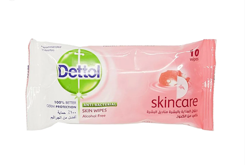 DETTOL WIPES. <SKIN CARE>10PCS