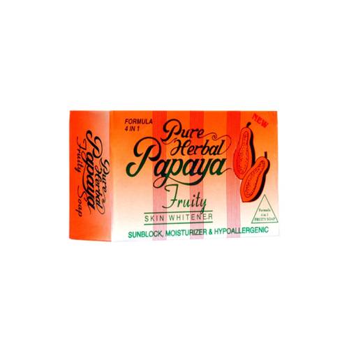 Papaya Fruity Soap Fruit Pieces 4*1