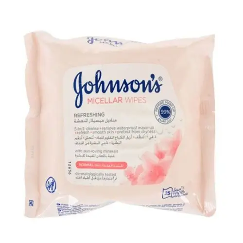 Johnson Refreshing Wipes Normal Skin 25 pcs