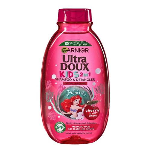 Garnier kids 2 in 1 Hair Shampoo ultra doux Cherry & Soft Almond 400 ml