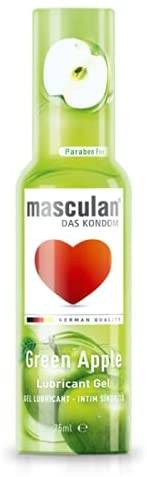 Masculan Lubricant Green Apple Flavor - 75 ml